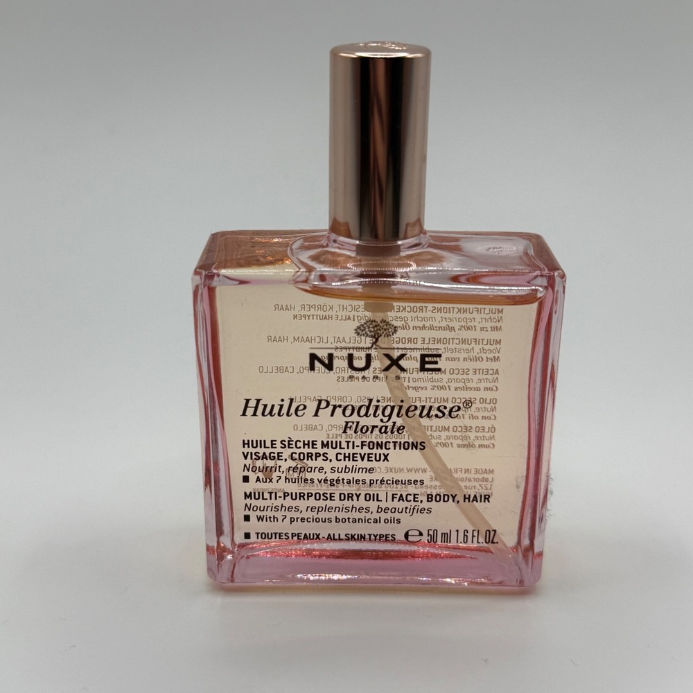 Nuxe Huile Prodigieuse Florale Multi-Purpose Oil Face Body Hair 50ml 1.6 fl oz